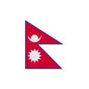 Flag: Nepal