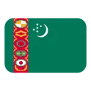 Flag: Turkmenistan