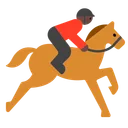 Horse Racing: Dark Skin Tone