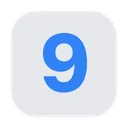 Keycap Digit Nine