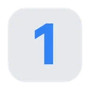 Keycap Digit One