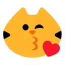 키스하는 고양이