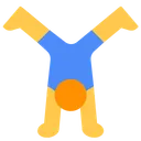 Man Cartwheeling