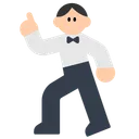 Man Dancing: Light Skin Tone