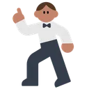Man Dancing: Medium Skin Tone