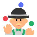 Man Juggling: Medium-Light Skin Tone