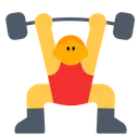 Man Lifting Weights