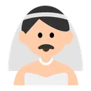 베일을 쓴 남자: 밝은 피부 톤