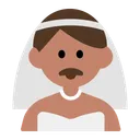 베일을 쓴 남자: 중간 피부 톤