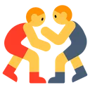 Men Wrestling