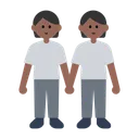 People Holding Hands: Medium-Dark Skin Tone
