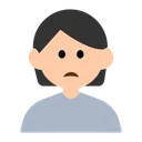 얼굴을 찡그리는 사람: 밝은 피부 톤