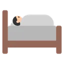 Person in Bed: Light Skin Tone