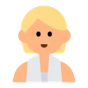 Person in Steamy Room: Medium-Light Skin Tone