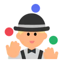 Person Juggling: Medium-Light Skin Tone