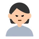 삐죽거리는 사람: 밝은 피부 톤