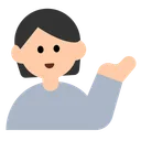 손을 내미는 사람: 밝은 피부 톤