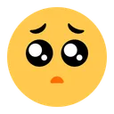 애원하는 얼굴