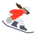 Snowboarder: Medium Skin Tone