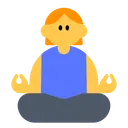 Woman in Lotus Position