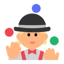 Woman Juggling: Medium-Light Skin Tone