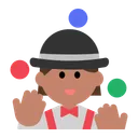 Woman Juggling: Medium Skin Tone