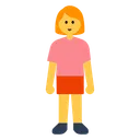 서 있는 여성