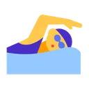 Woman Swimming