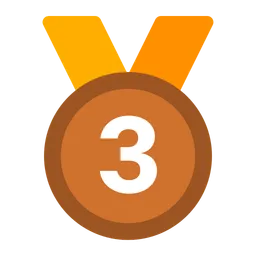 Third Place Medal — Toss Face