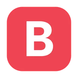 Negative Squared Latin Capital Letter B — Toss Face