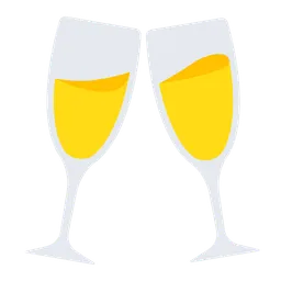 Clinking Glasses — Toss Face