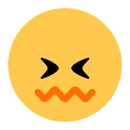 Confounded Face — Toss Face