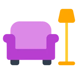 Couch and Lamp — Toss Face