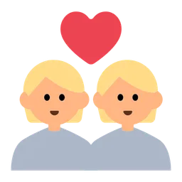 Couple with Heart: Medium-Light Skin Tone — Toss Face