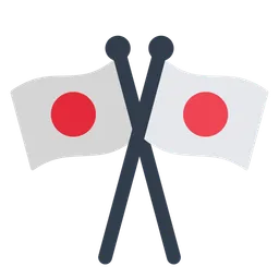 Crossed Flags — Toss Face