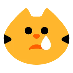 우는 고양이 — Toss Face