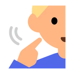 Deaf Man: Medium-Light Skin Tone — Toss Face