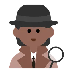 Detective: Medium-Dark Skin Tone — Toss Face