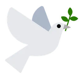 Dove of Peace — Toss Face