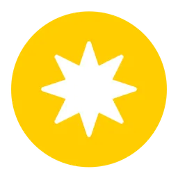 Eight Pointed Black Star — Toss Face