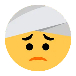 Face with Head-Bandage — Toss Face
