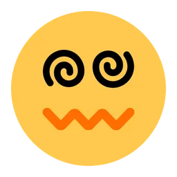Face with Spiral Eyes — Toss Face