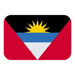 Flag: Antigua & Barbuda — Toss Face