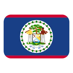 Flag: Belize — Toss Face