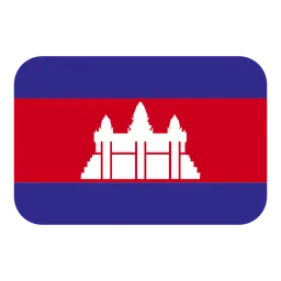 Flag: Cambodia — Toss Face