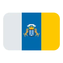 Flag: Canary Islands — Toss Face