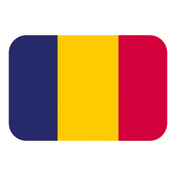Flag: Chad — Toss Face