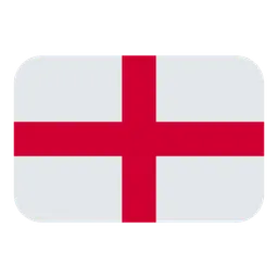 Flag: England — Toss Face