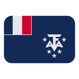 Flag: French Southern Territories — Toss Face
