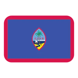 Flag: Guam — Toss Face